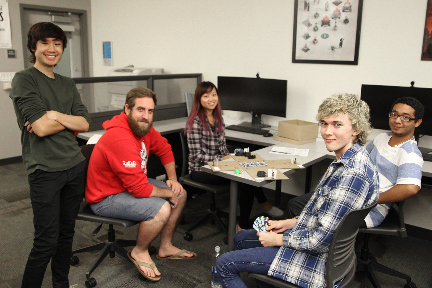 Group of ASIVC students